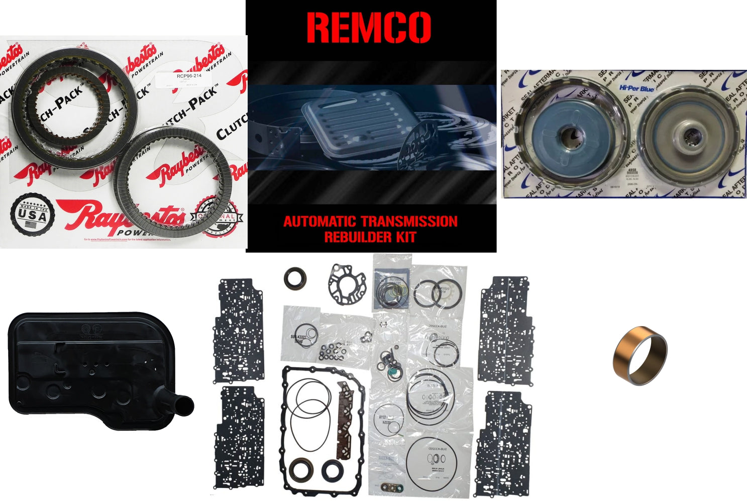 Juego Reparacion Basica con pistones Transmision 6L80E 2006-