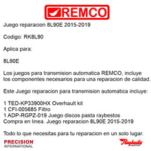 Juego reparacion 8L90E 2015-2019 RGPZ