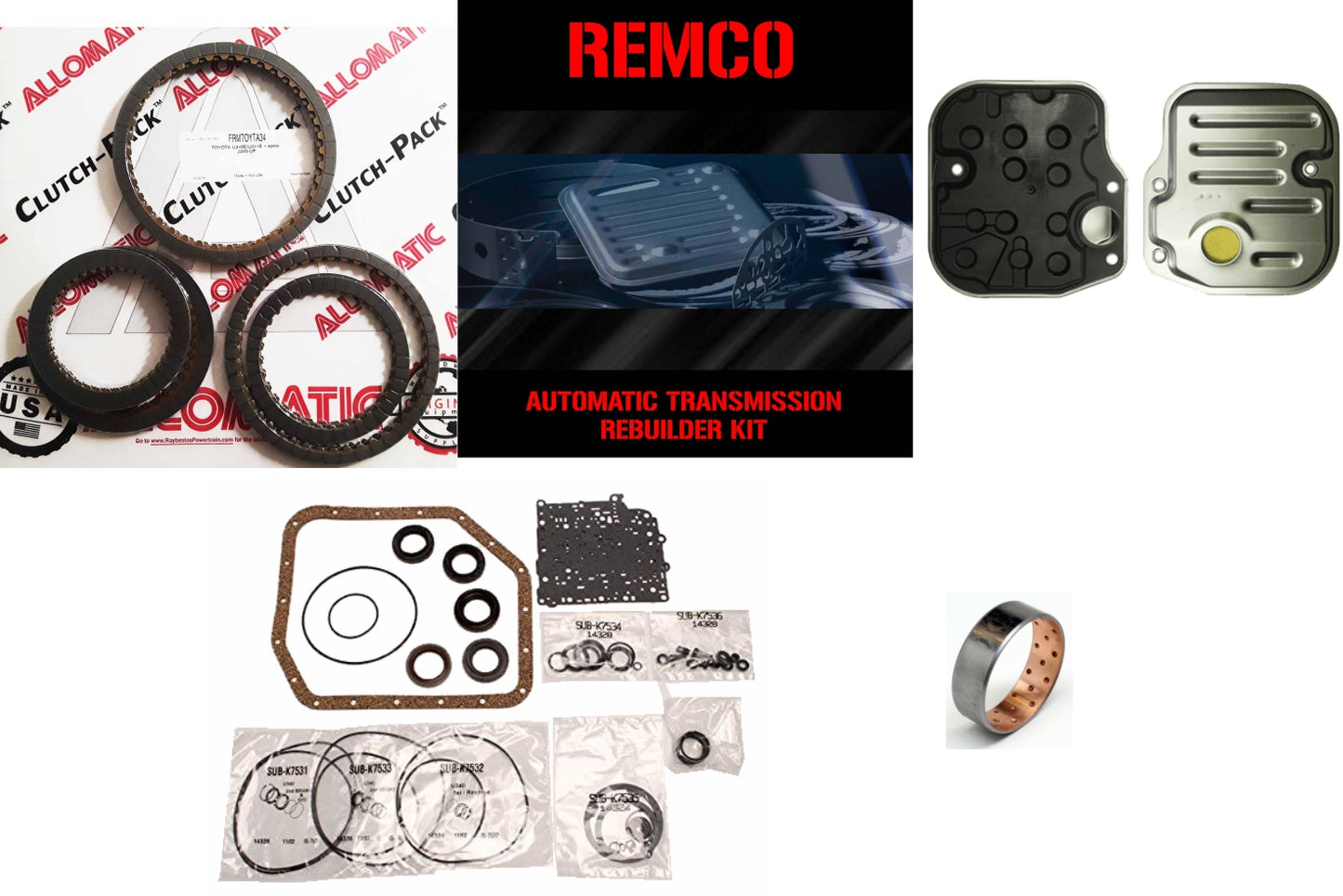 Juego reparacion basica U340E U341E U341F 2003-2014