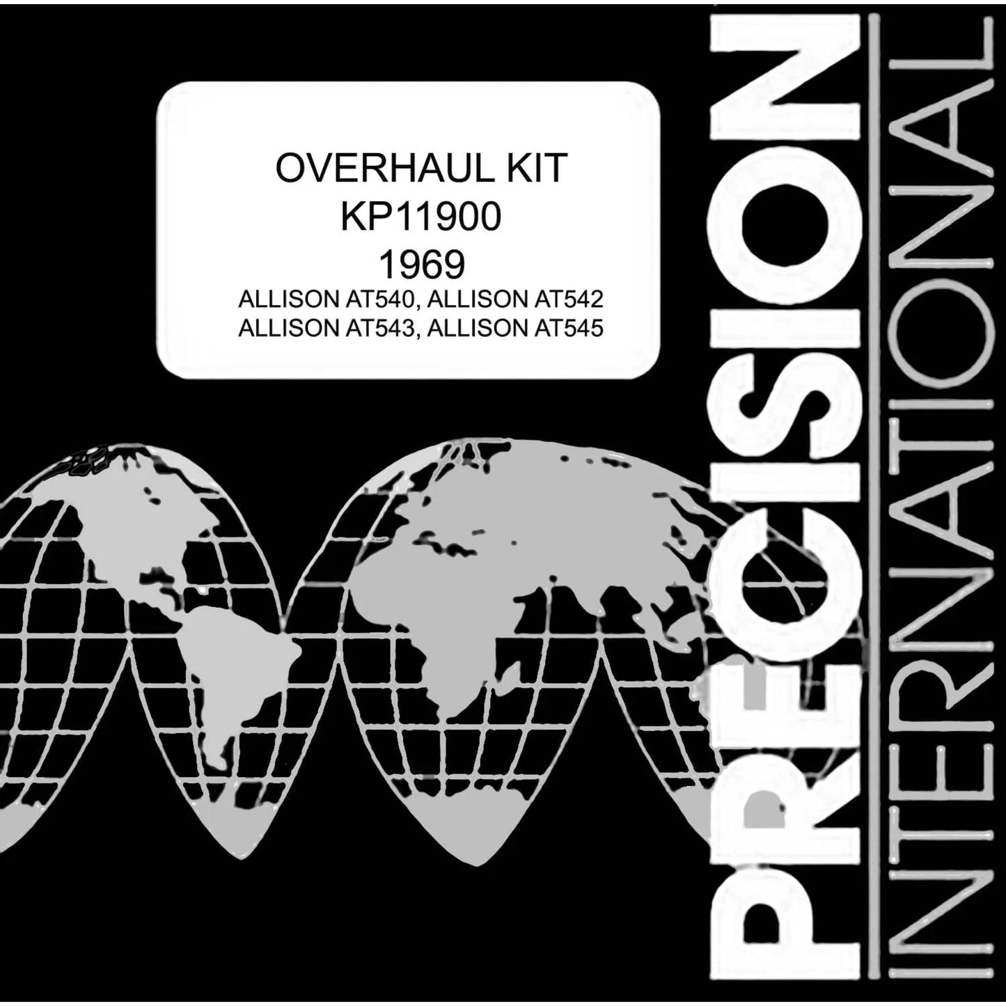 Juego empaques y ligas para Allison AT540 1969-