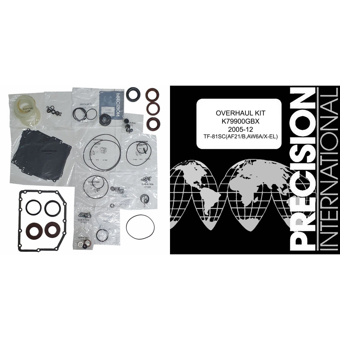 Juego empaques y ligas TF81SC AF21 2005-