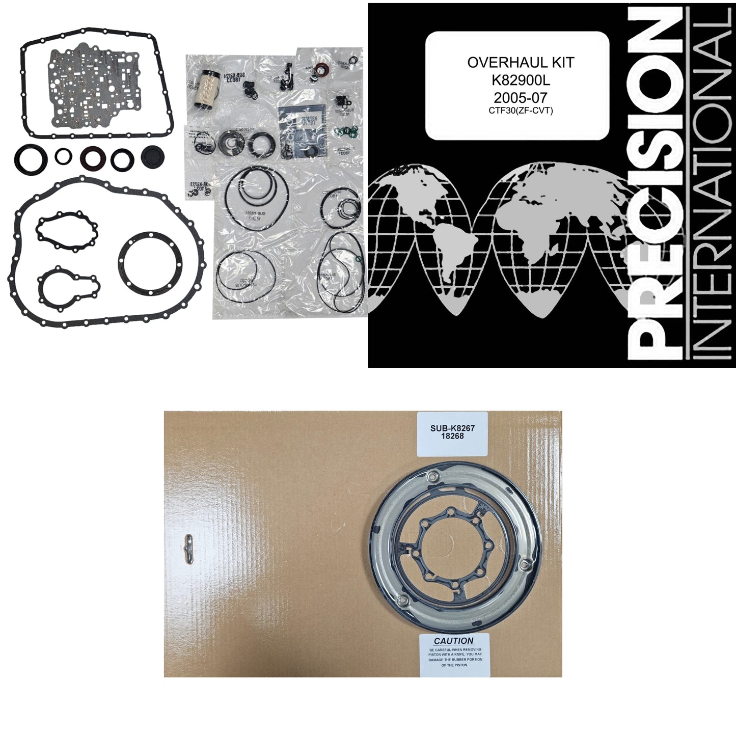 Juego empaques y ligas CFT30 2005-