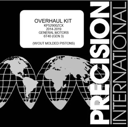 Juego empaques y ligas 6T40 2014- 3era Generacion