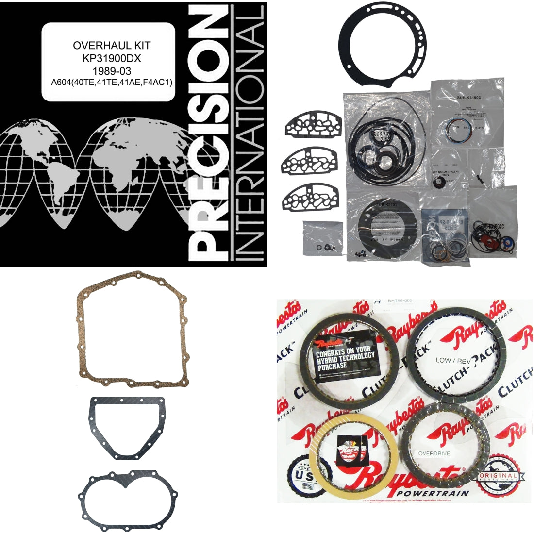 Kit Banner Reparacion A604 1989-2011 Raybestos