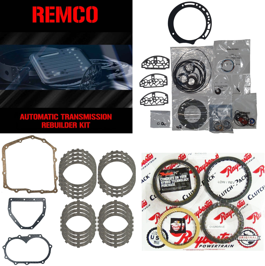 Kit Banner Reparacion Con Aceros A604 1989-2011 Raybestos