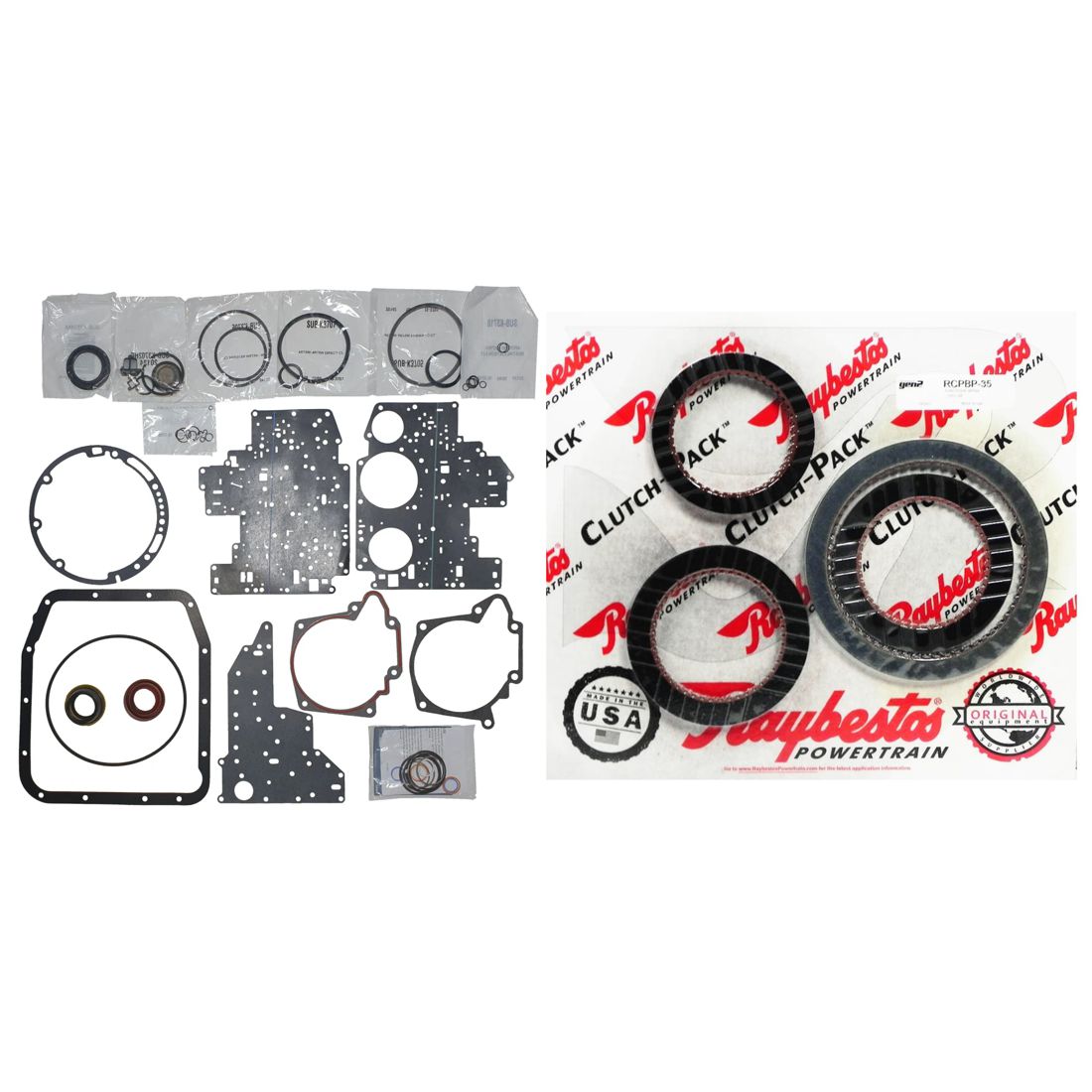 Juego Reparacion Banner Gen2 4R70W 4R75W AODE 2003- Raybestos Azules