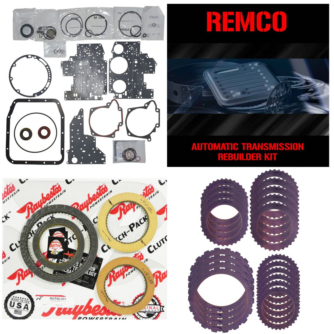 Juego Reparacion Banner Con Aceros 4R70W 4R75W AODE 2003- Raybestos