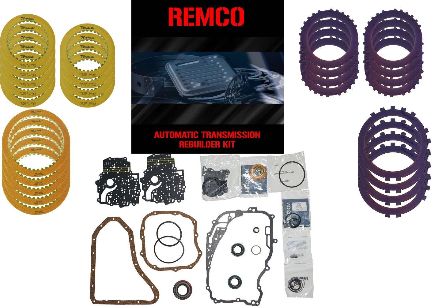 Juego reparacion TH125C 3T40 1982-2002 Master Raybestos