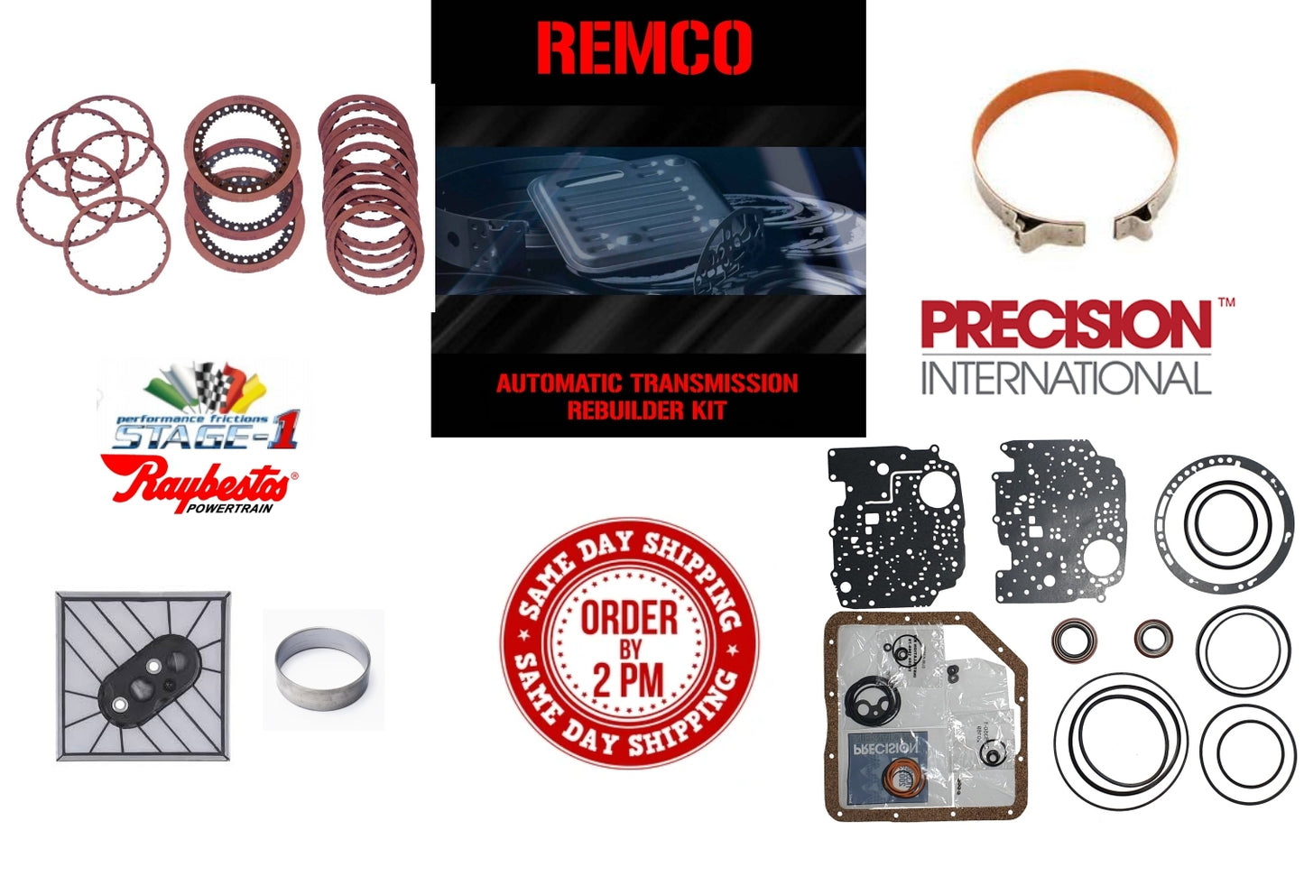 Juego reparacion basica TH350 TH250 1969-1980 Stage1
