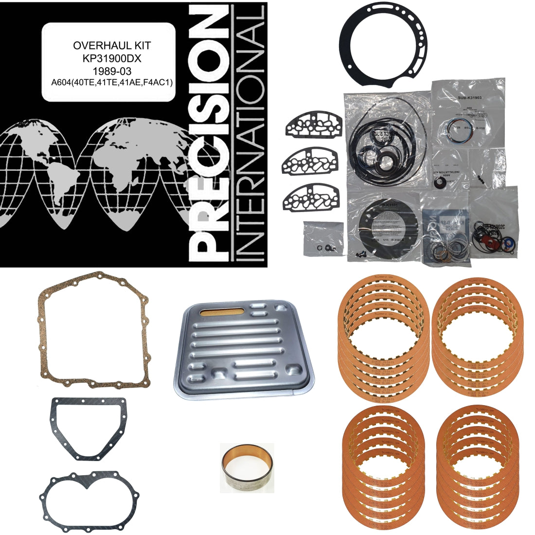 Kit Basico Reparacion A604 1989-2011
