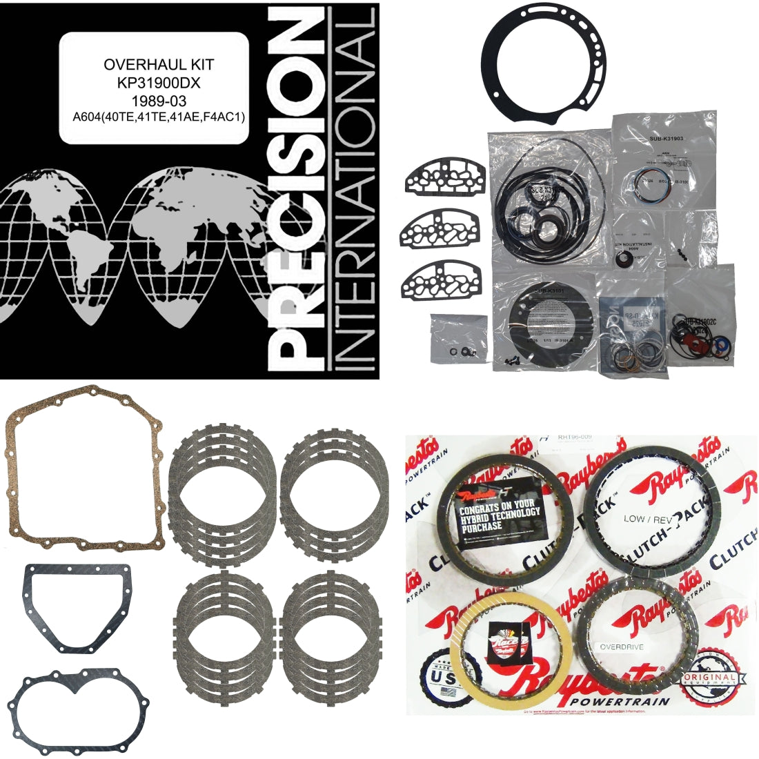 Kit Banner Reparacion Con Aceros A604 1989-2011 Raybestos