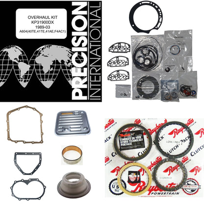 Kit basico reparacion A604 con piston 1989-2011 Raybestos