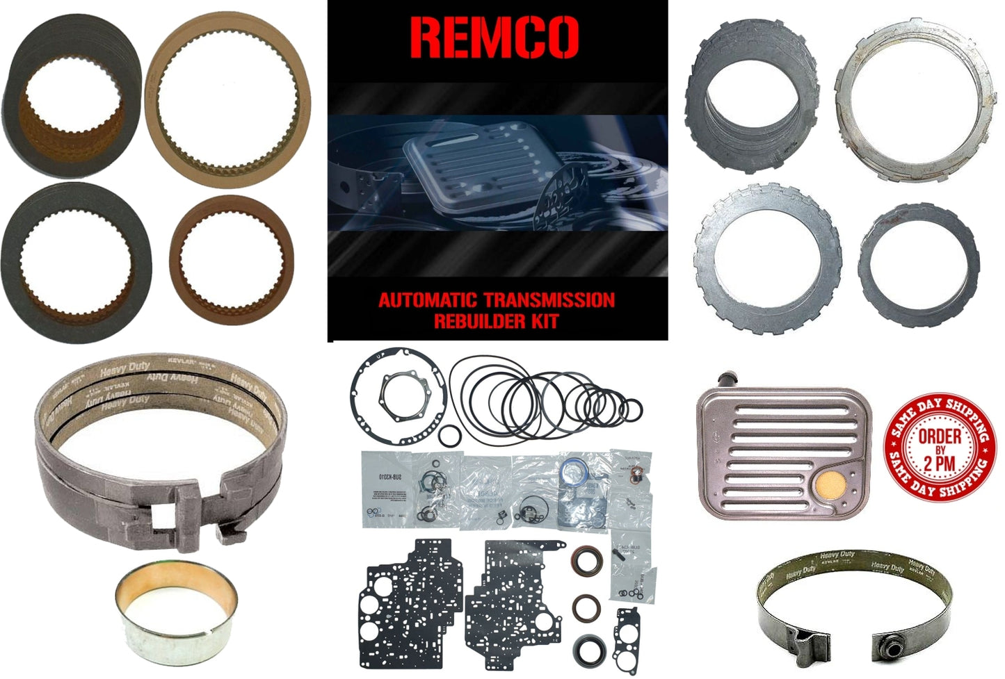 Juego reparacion aceros banda reversa 4L80E 89-96