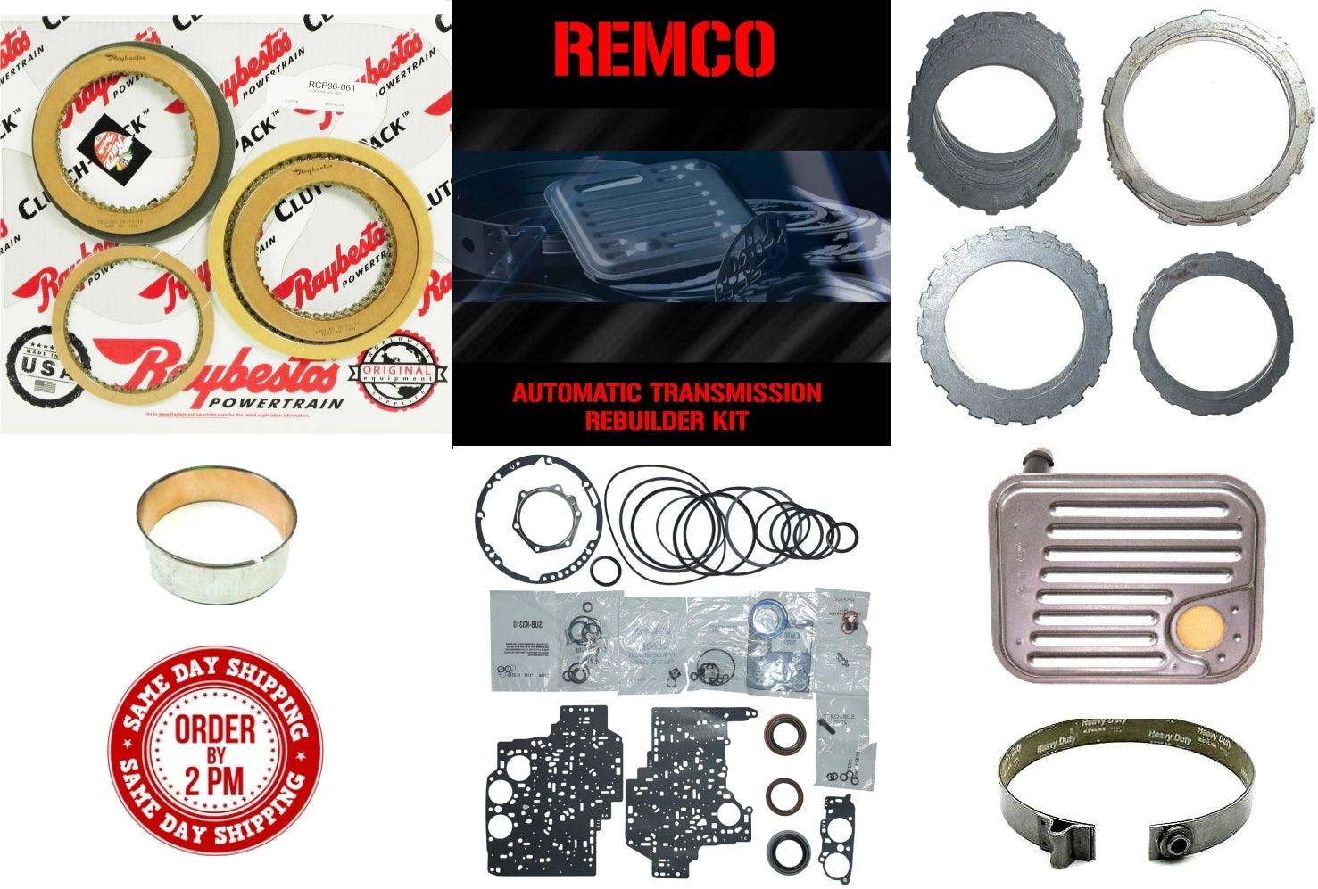 Juego reparacion y aceros 4L80E 89-96 Raybestos