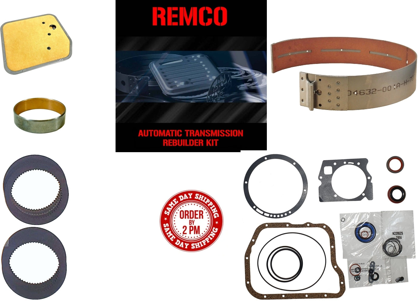 Juego reparacion basica 36RH 37RH A727 1971-1993