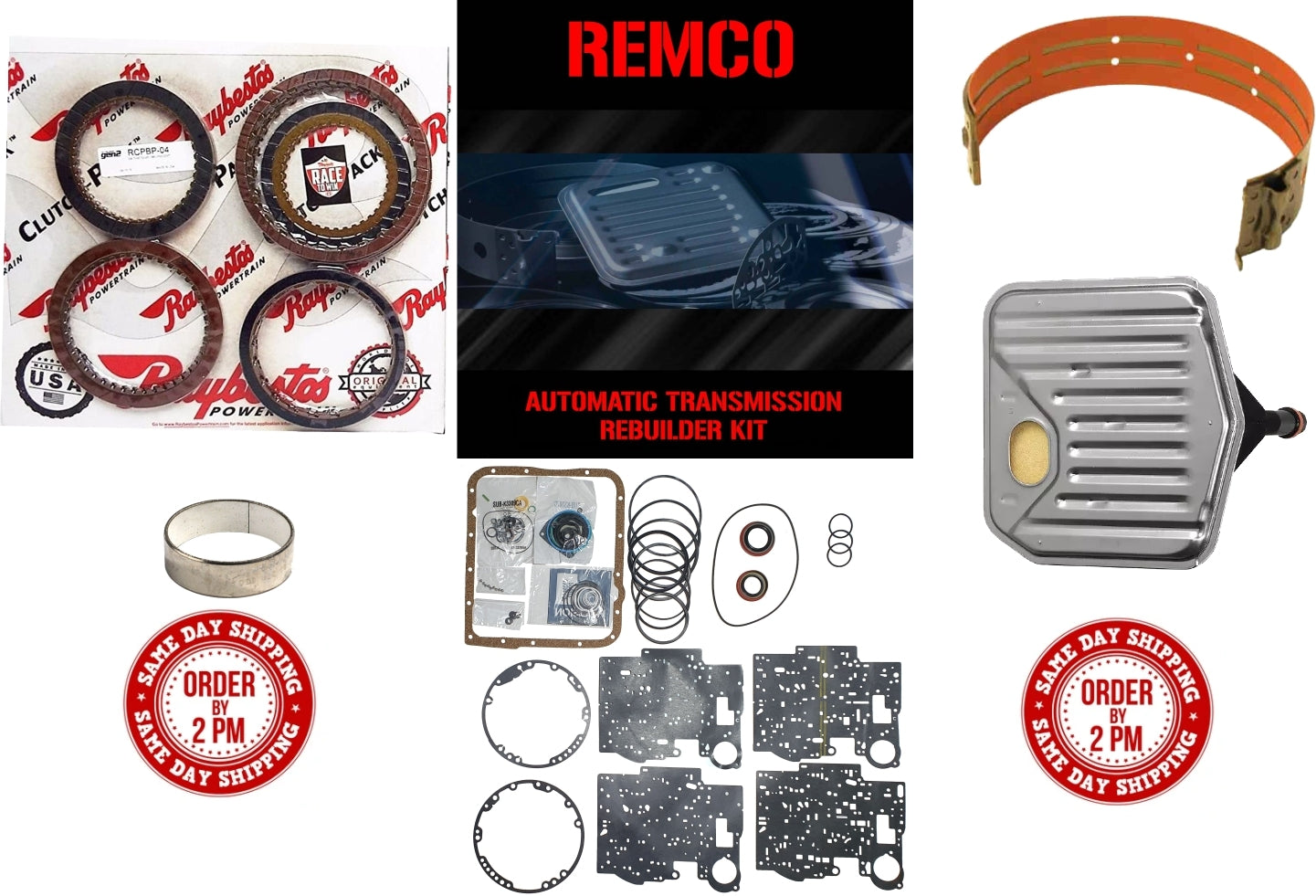 Juego reparacion Chevrolet 700-R4 1982-1993 GEN2 Raybestos azules