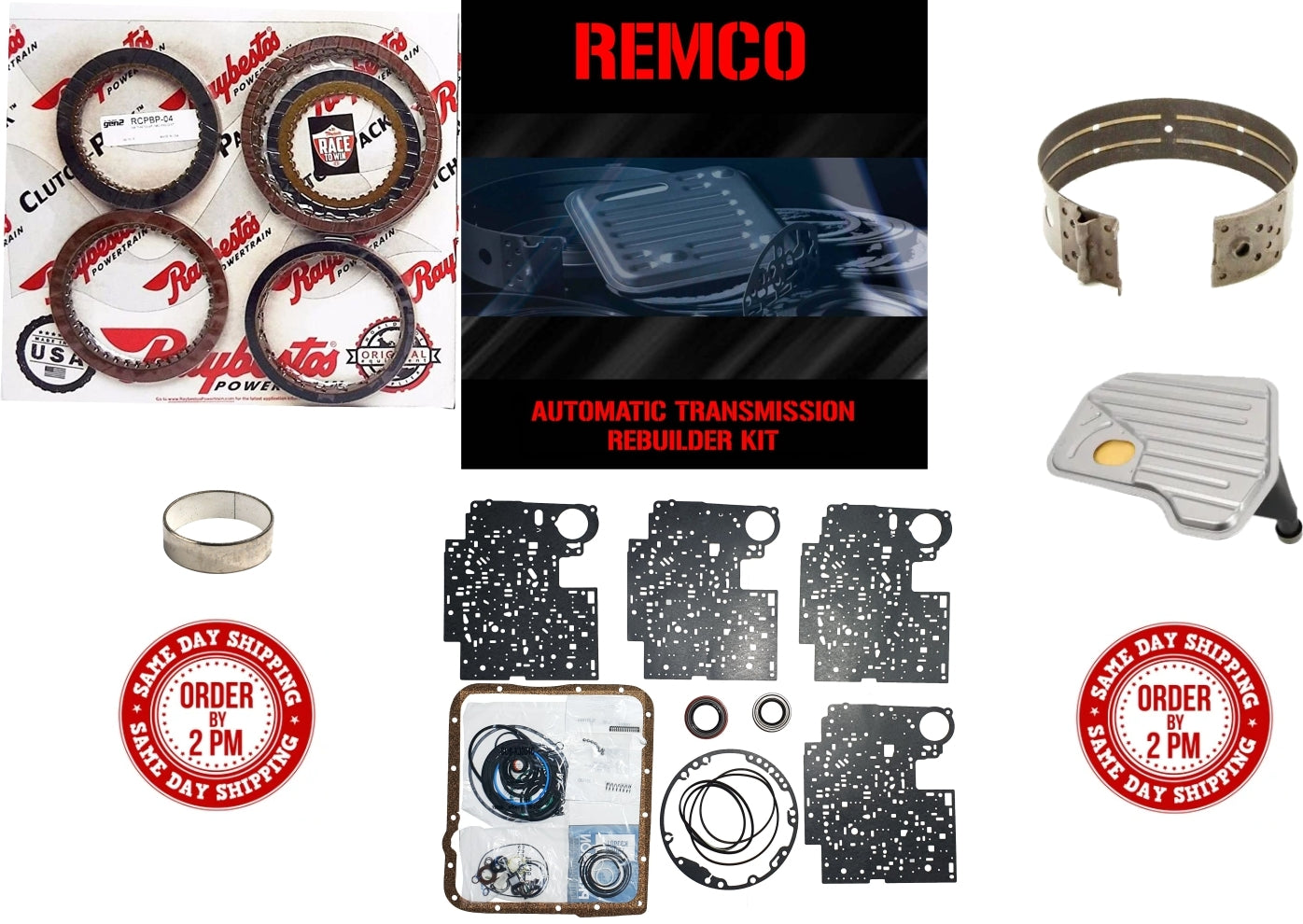 Juego reparacion 4L60E 1993-1997 GEN2 Raybestos azules