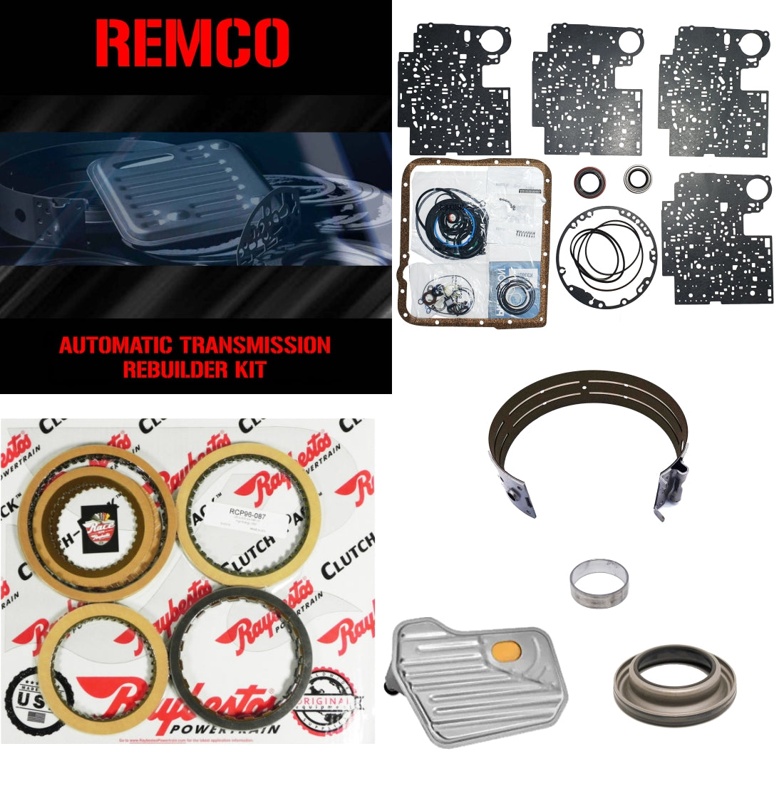 Juego reparacion Chevrolet 4L60E 1993-1997 Raybestos y piston