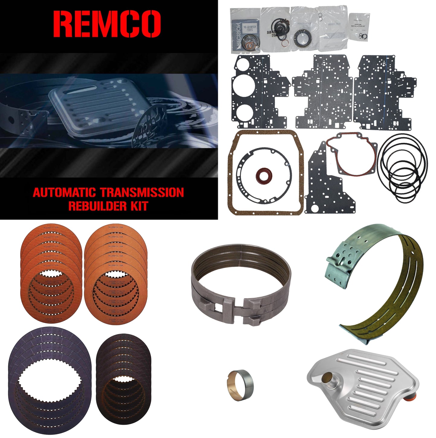 Juego reparacion 4R70W 1996-2002 y banda reversa
