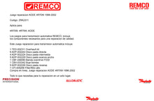 Juego reparacion 4R70W 1996-2002