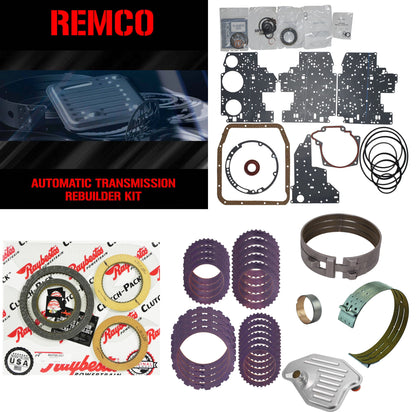 Juego reparacion aceros banda reversa 4R70W AODE 1996-2002 Raybestos