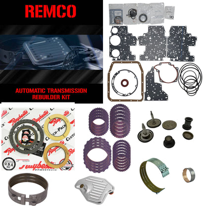 Juego reparacion pistones banda reversa aceros 4R70W AODE 96-02 Raybestos