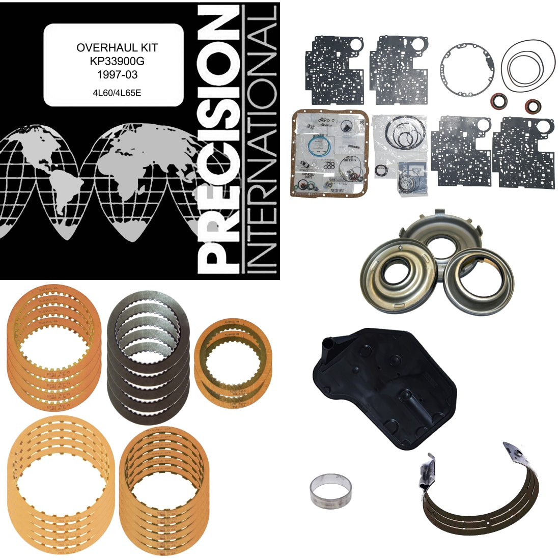 Juego reparacion Chevrolet 4L60E 1997-2003 y pistones