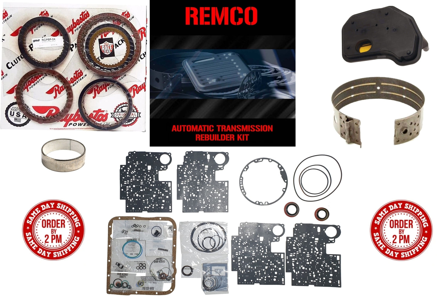 Juego reparacion 4L60E 1997-2003 GEN2 Raybestos azules