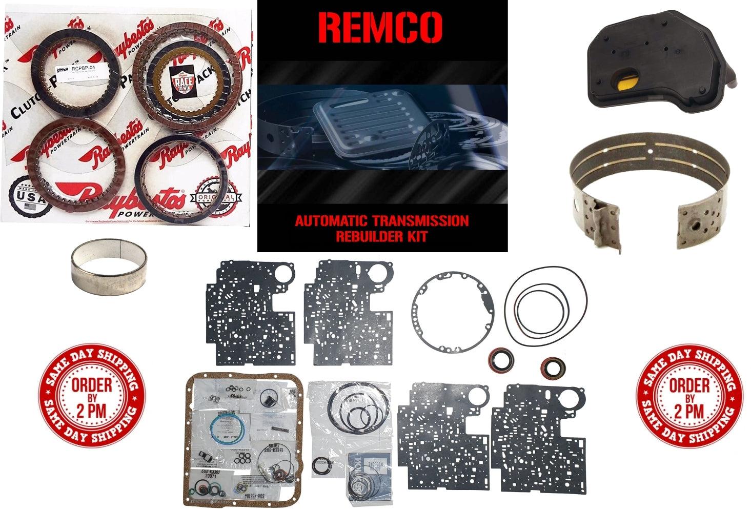 Juego reparacion 4L60E 1997-2003 GEN2 Raybestos azules