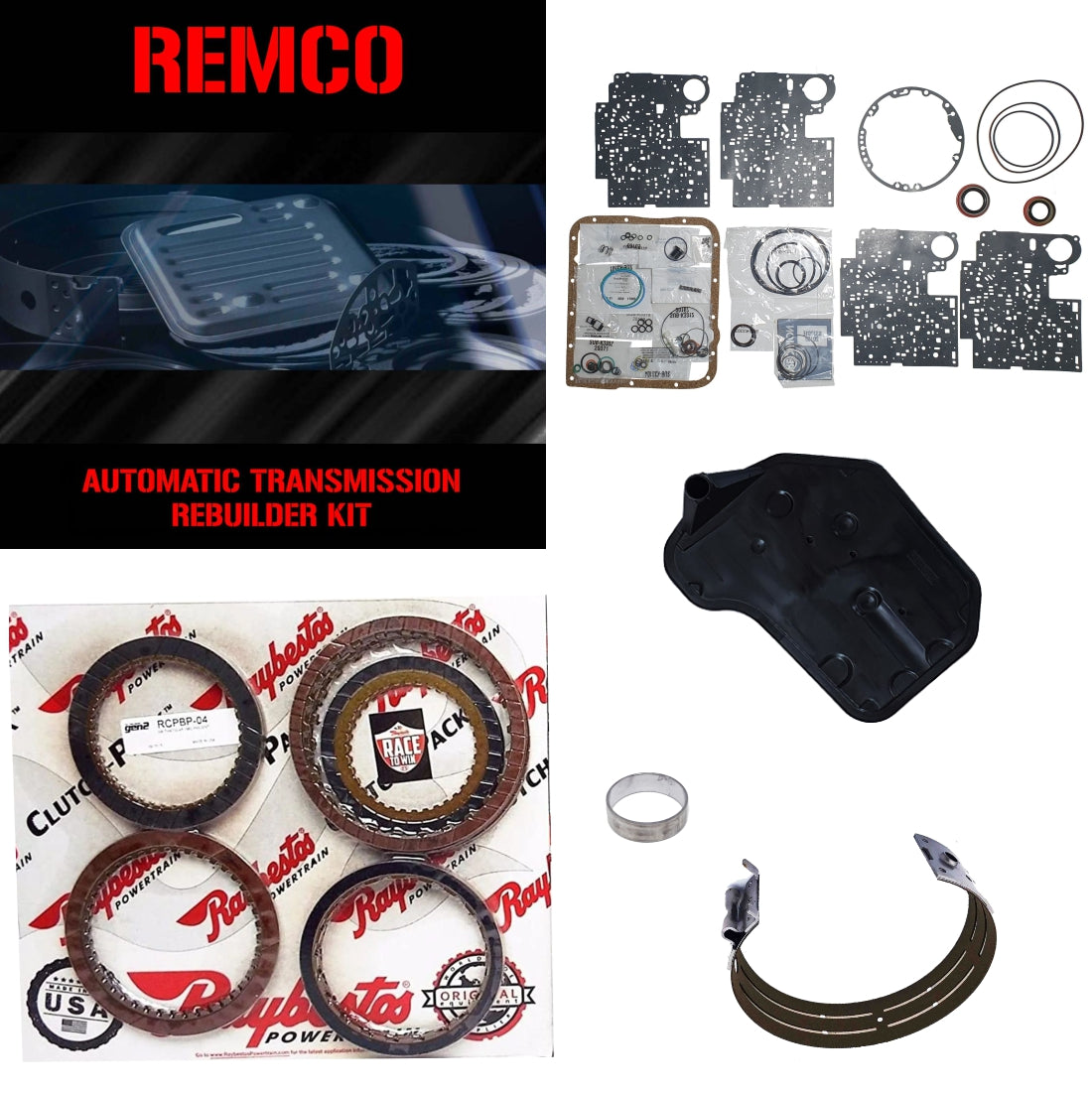 Juego reparacion 4L60E 1997-2003 GEN2 Raybestos azules