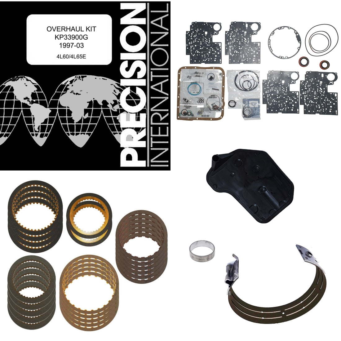 Juego reparacion basica 4L60E 4L65E M32 1997-2003 High Energy
