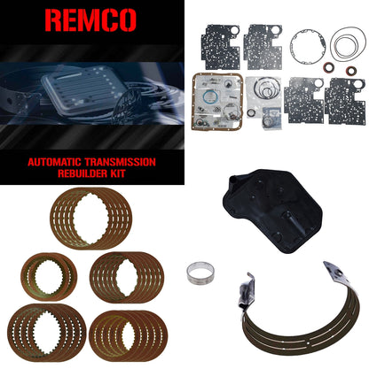Juego reparacion Chevrolet 4L60E 1997-2003 Stage1 Raybestos rojos