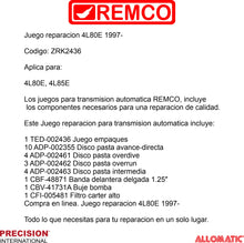 Juego reparacion 4L80E 1997-