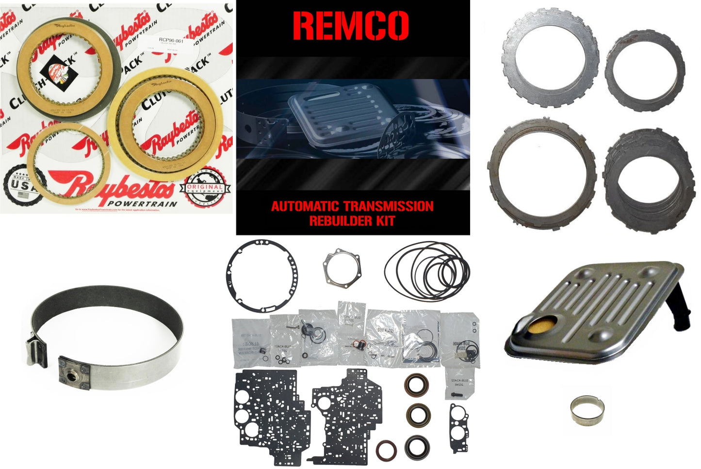 Juego reparacion con aceros 4L80E 1997- Raybestos