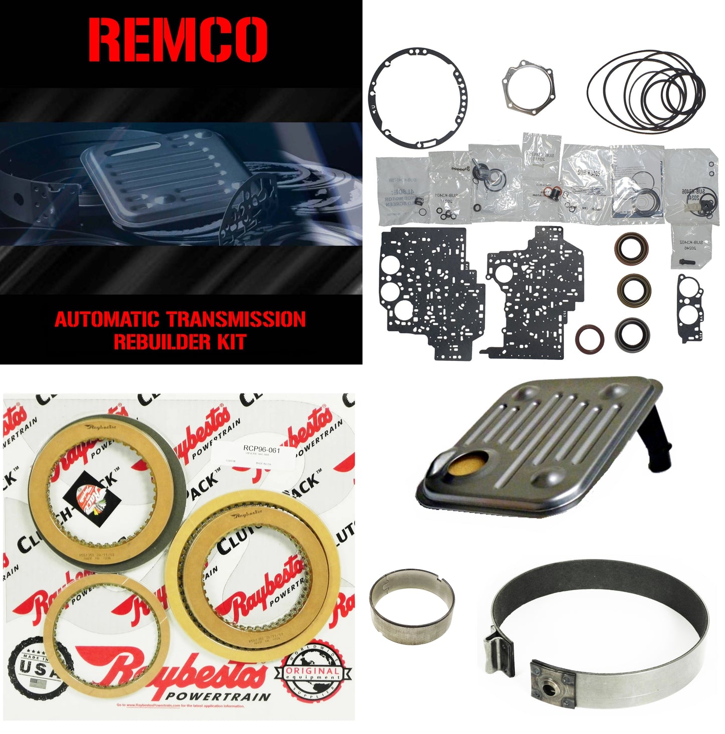 Juego reparacion 4L80E 1997- Raybestos