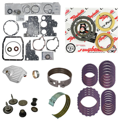 Juego reparacion con pistones banda reversa y discos acero 4R75W 2003- Raybestos