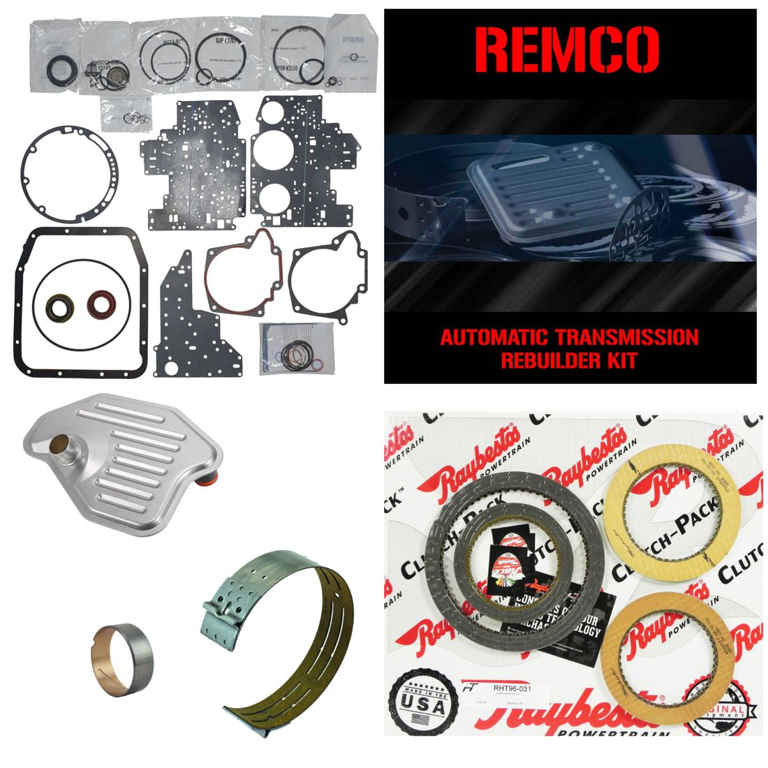 Juego reparacion 4R70W 4R75W AODE 2003- Raybestos