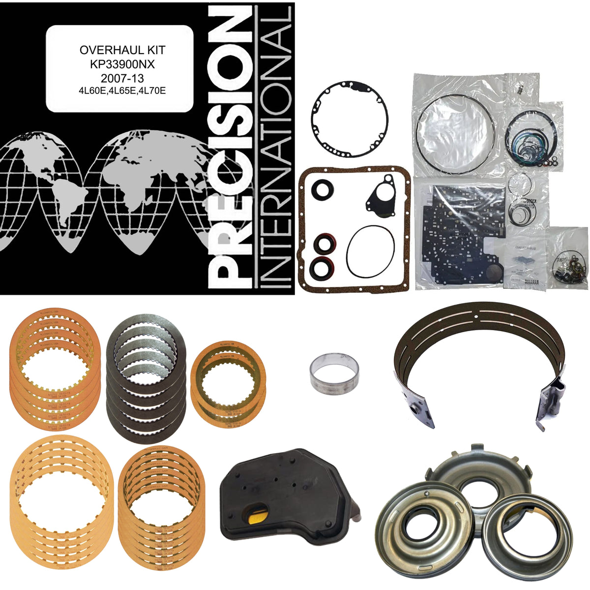 Juego reparacion basica 4L60E 4L65E 4L70E M70 con pistones 2007-2013
