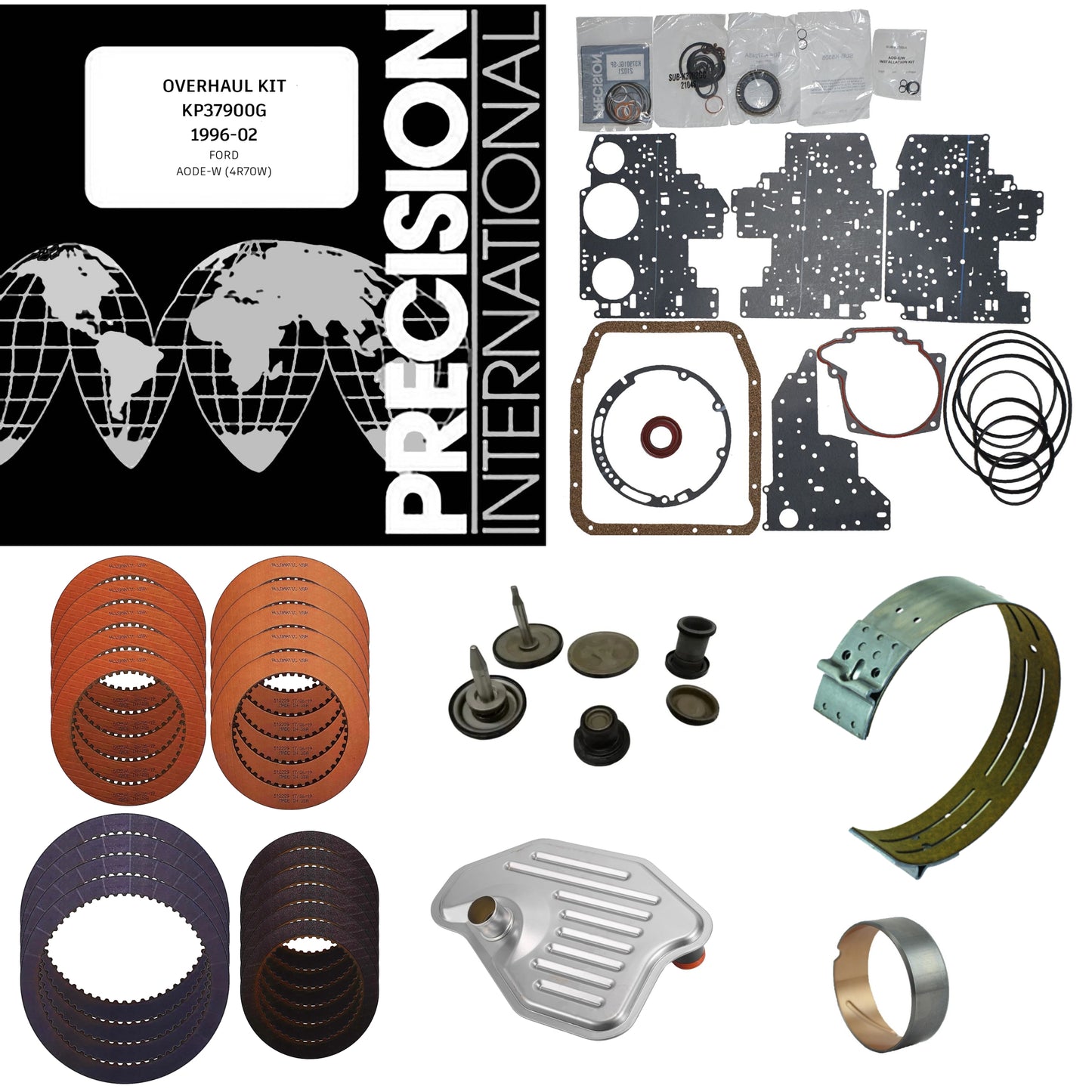 Juego reparacion  pistones con 4R70W AODE 96-02