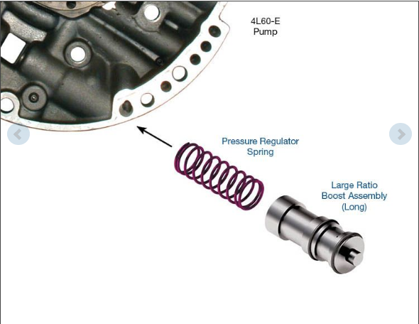 Valvula boost 4L60E 4L65E 1.907" 1993-