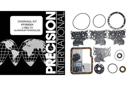 Juego empaques y ligas Aluminium Powerglide 1962-1973