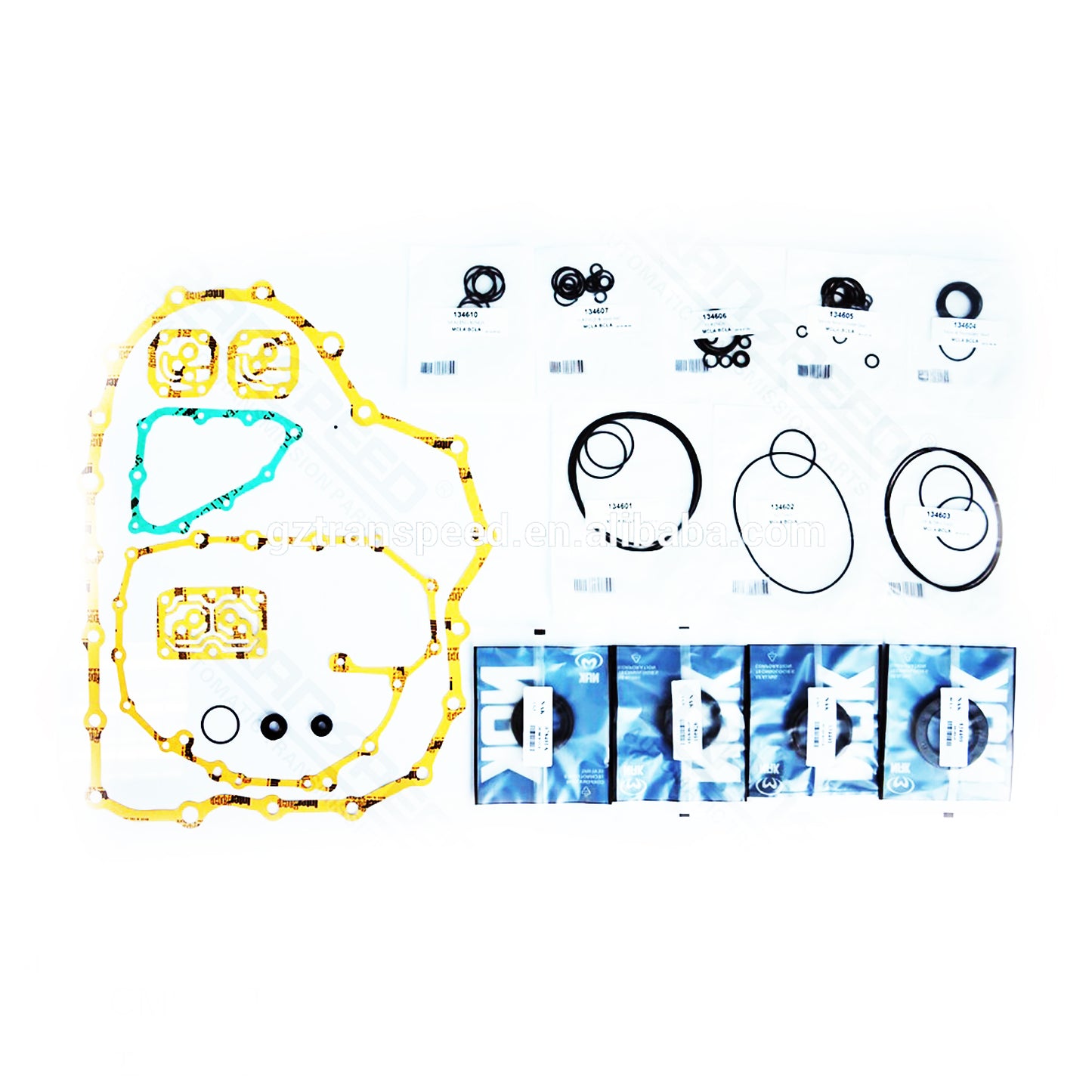 Juego empaques y ligas B7XA