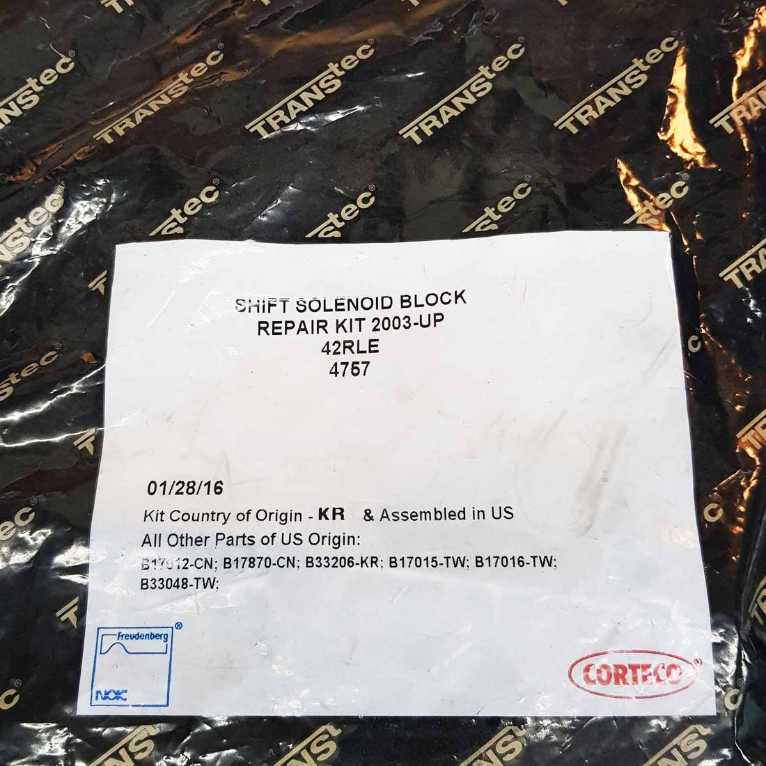 Repuesto para block de solenoides 42RLE 2003-