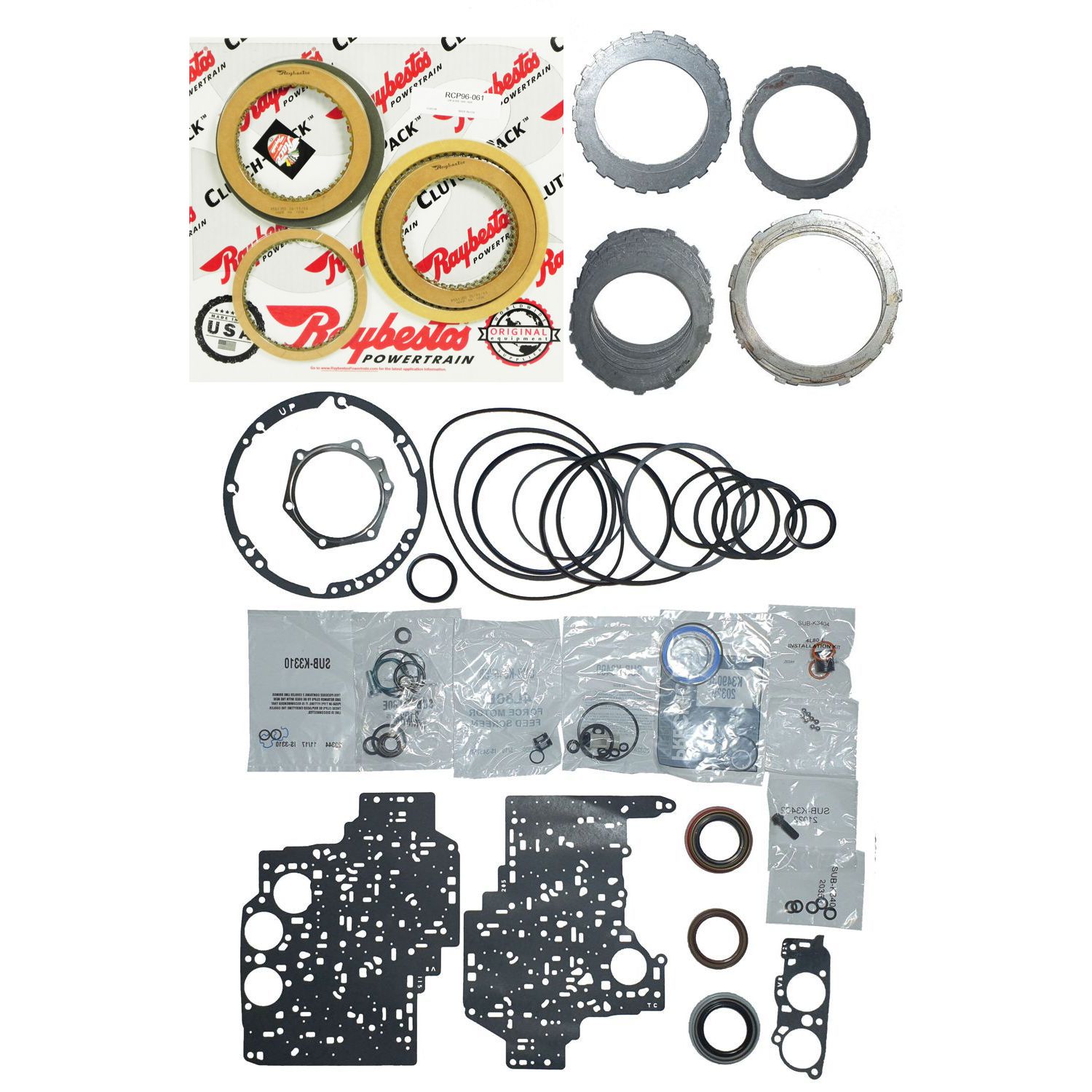 Juego Reparacion Banner Con Aceros 4L80E 89-96 Raybestos