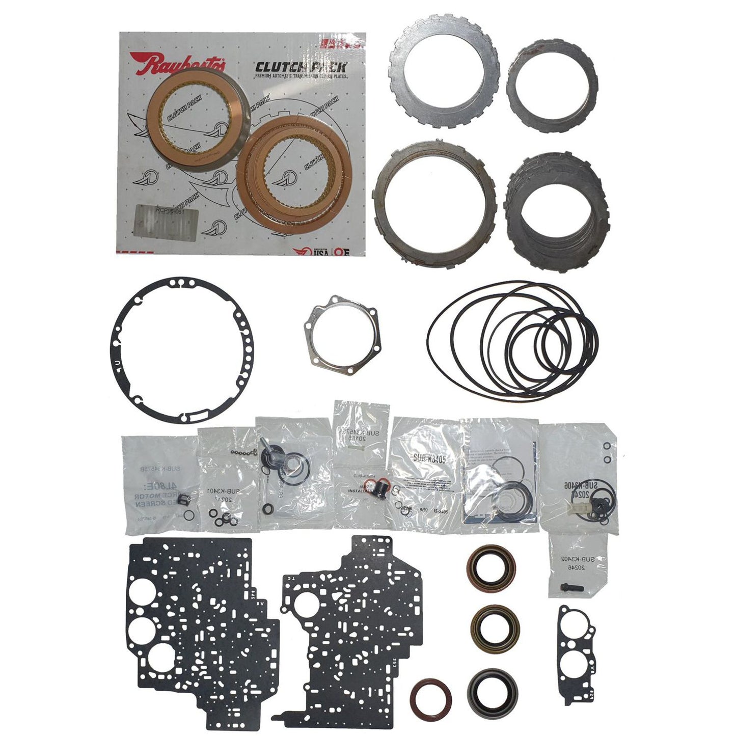 Juego Reparacion Banner Con Aceros 4L80E 1997- Raybestos