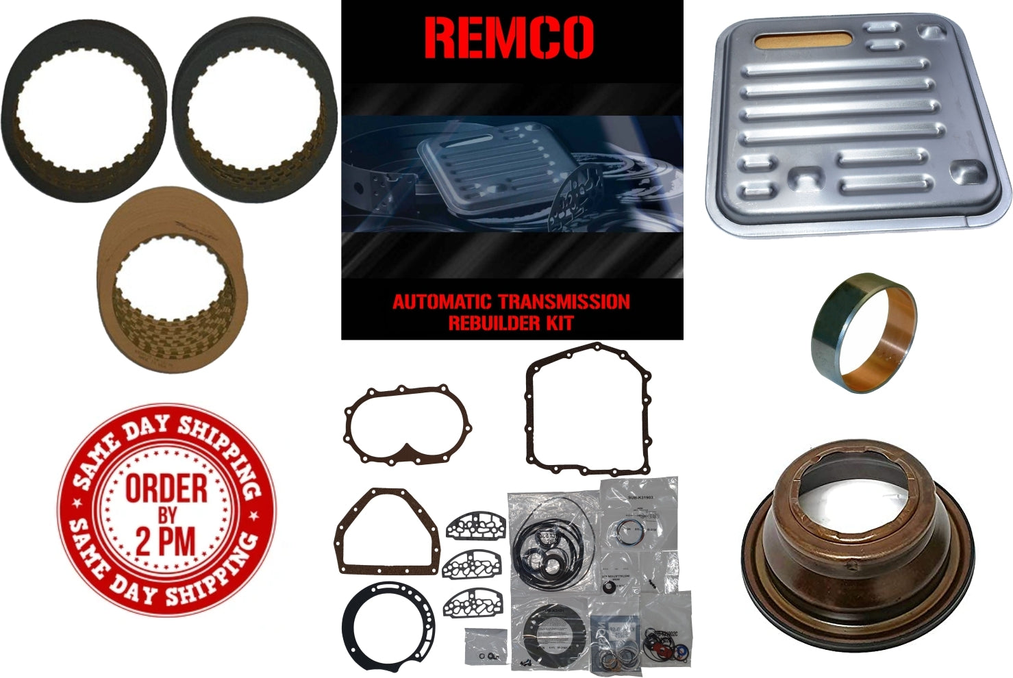 Kit basico reparacion A604 con piston 1989-2011 Raybestos