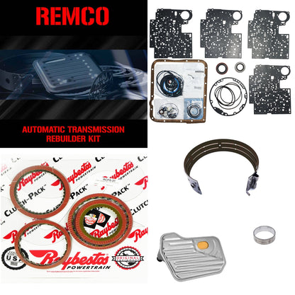 Juego reparacion Chevrolet 4L60E 1993-1997 Stage1 Raybestos rojos