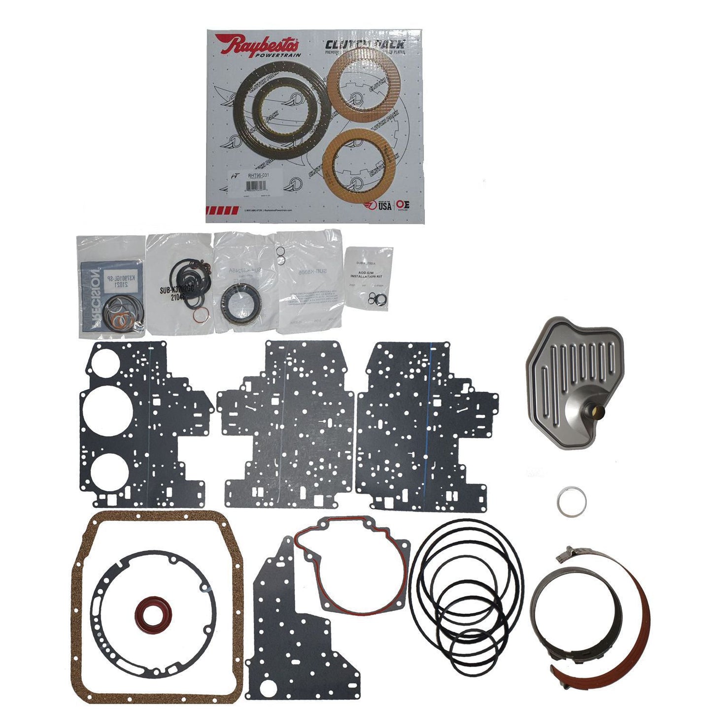 Juego reparacion 4R70W 1996-2002 Raybestos banda reversa