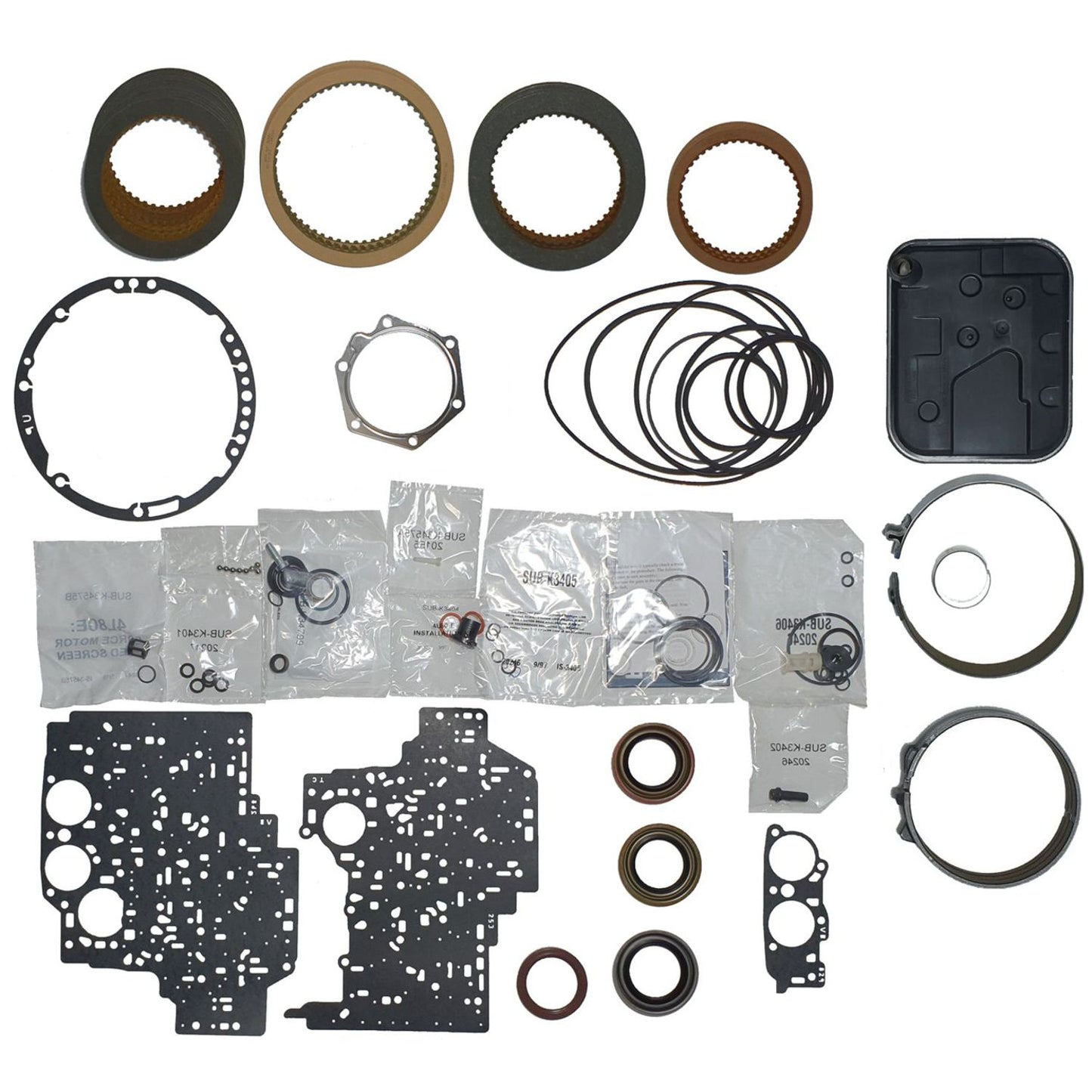 Juego reparacion y banda reversa 4L80E 1997-