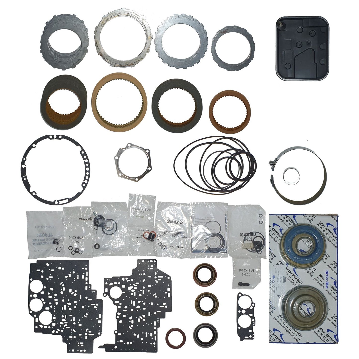 Juego reparacion con pistones y discos acero 4L80E 1997-